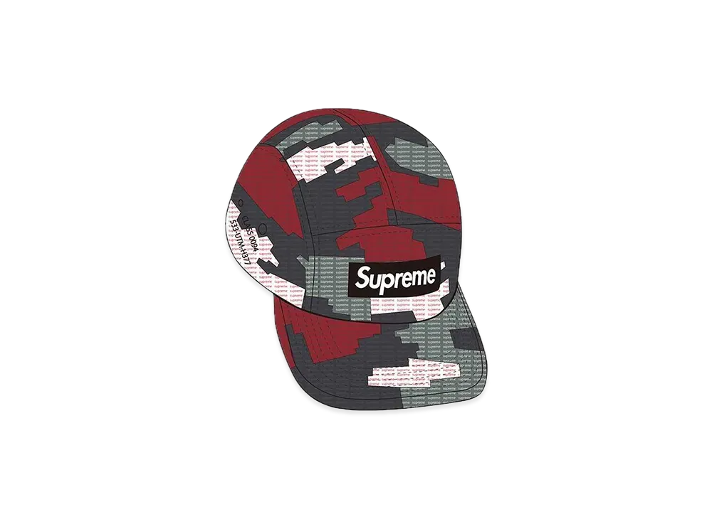 Supreme Military Camp Cap "Red Camo" (21SS)