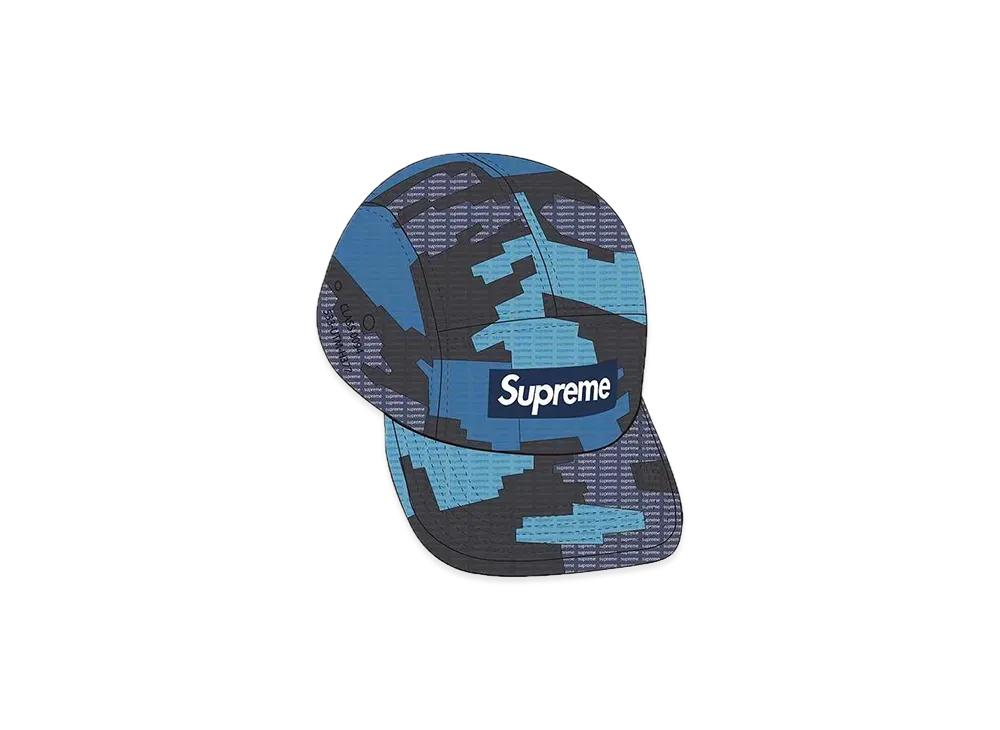 Supreme Military Camp Cap "Blue Camo" (21SS)