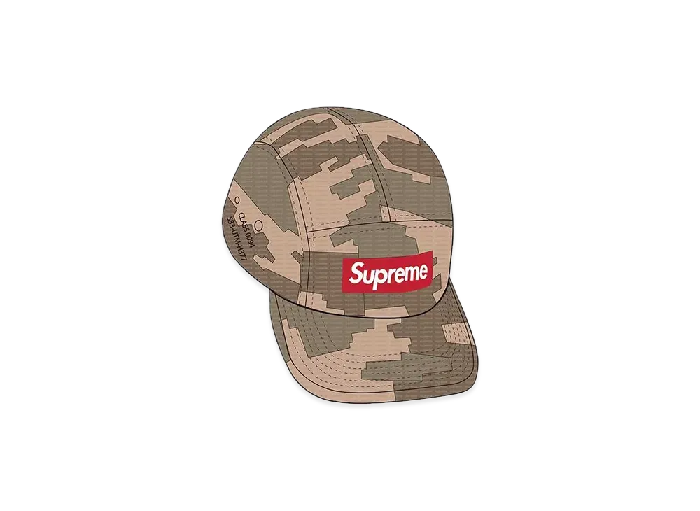 Supreme Military Camp Cap "Tan Camo" (21SS)