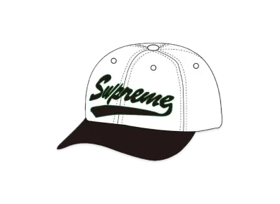 Supreme Leather Visor 6-Panel "Natural"