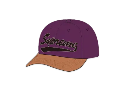 Supreme Leather Visor 6-Panel "Purple"