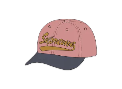 Supreme Leather Visor 6-Panel "Pink"