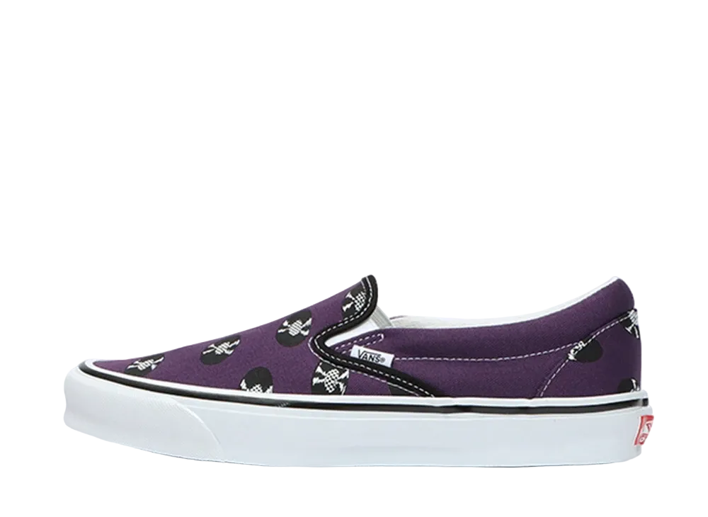 WACKO MARIA × VANS OG SLIP-ON LX "PURPLE RECORDS"