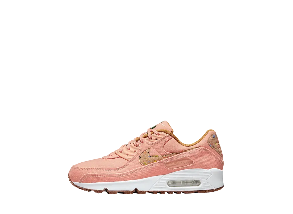 NIKE Women's AIR MAX 90 SE CORK "PINK CANVAS"