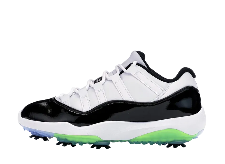 シューズ(男性用) NIKE AIR JORDAN 11 GOLF CONCORD NIKE AIR JORDAN 11 RETRO LOW GOLF CONCORDの新品/中古フリマ
