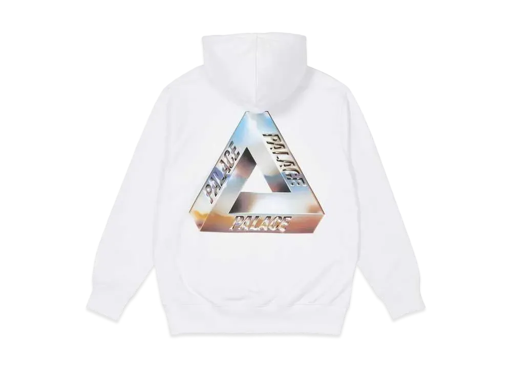 PALACE Tri Chrome Hood "White"