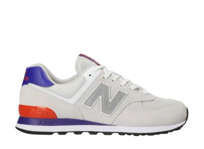 FC Tokyo × New Balance 574 "White/Grey/Navy/Gum"