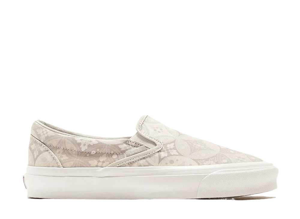 KITH × Vans Vault OG Classic Slip-On LX "Gray Tile"