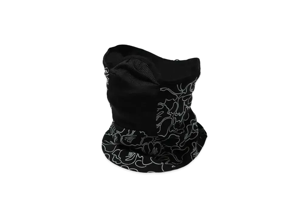 A BATHING APE ABC NEON CAMO SPORTS MASK "Black"