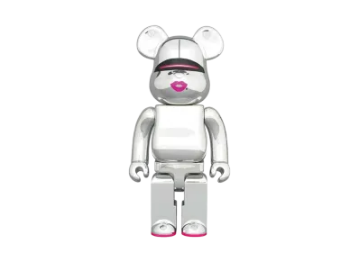 Bearbrick SORAYAMA x 2G SILVER Ver. 1000%