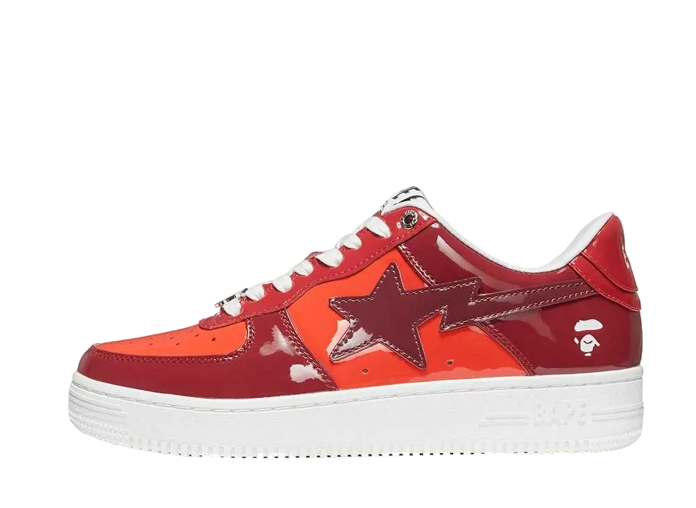 A BATHING APE®︎ BAPE STA COLOR CAMO COMBO "Red"
