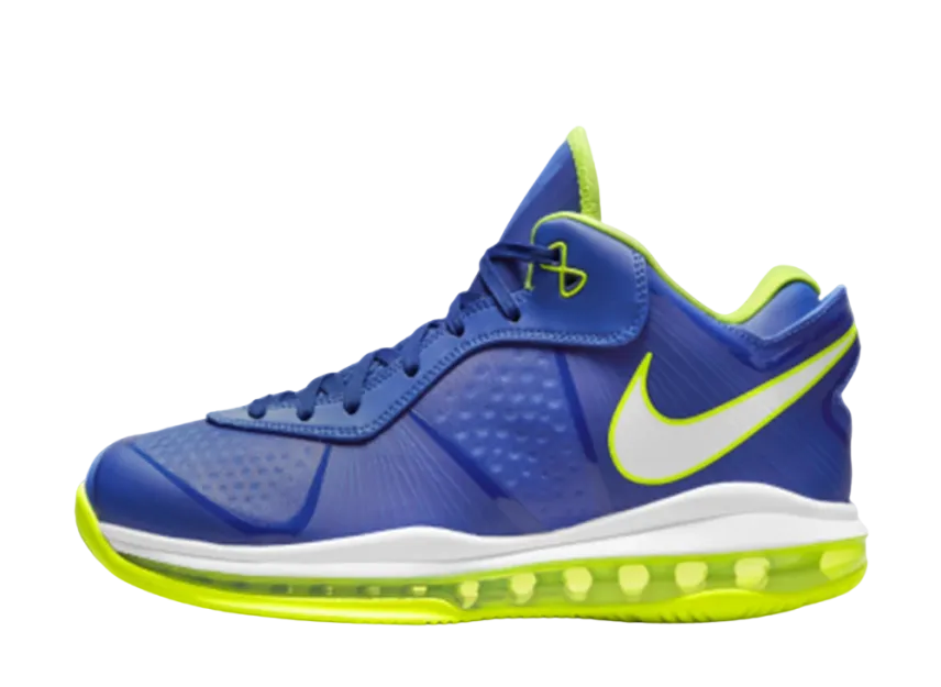 ナイキ レブロン 8 V2 ロー QS "トレジャーブルー/ホワイト/ブラック"
