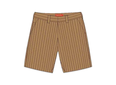 Supreme Work Short "Brown Stripe"