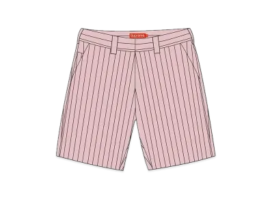 Supreme Work Short "Pink Stripe"