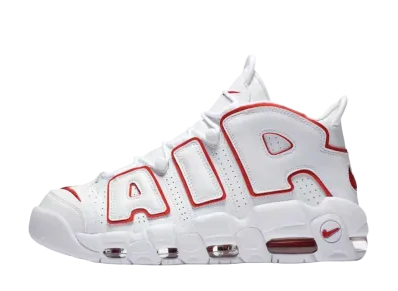 NIKE AIR MORE UPTEMPO "WHITE/VARSITY RED" (2021)