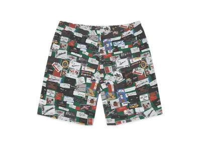 Supreme Labels Pique Short "Green"
