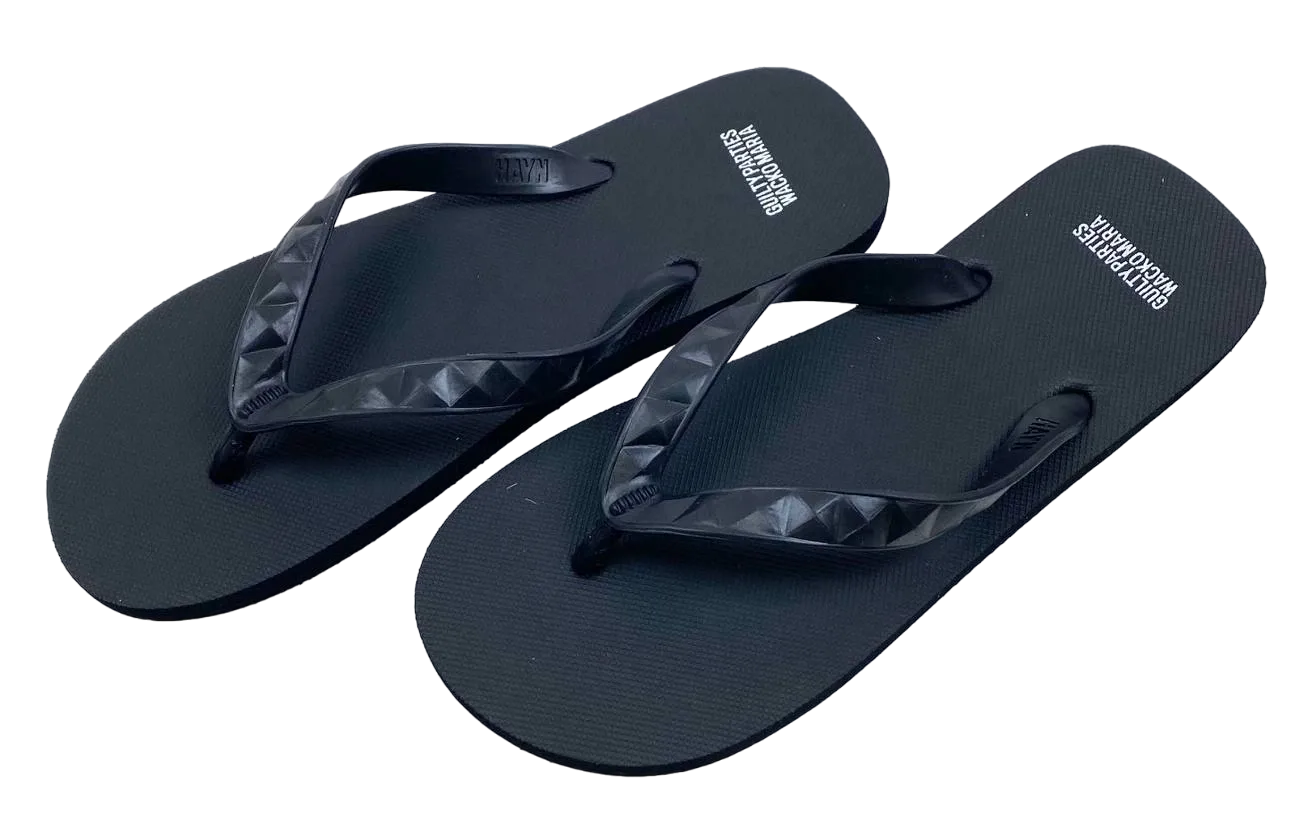 WACKO MARIA HAYN BEACH SANDALS "BLACK"