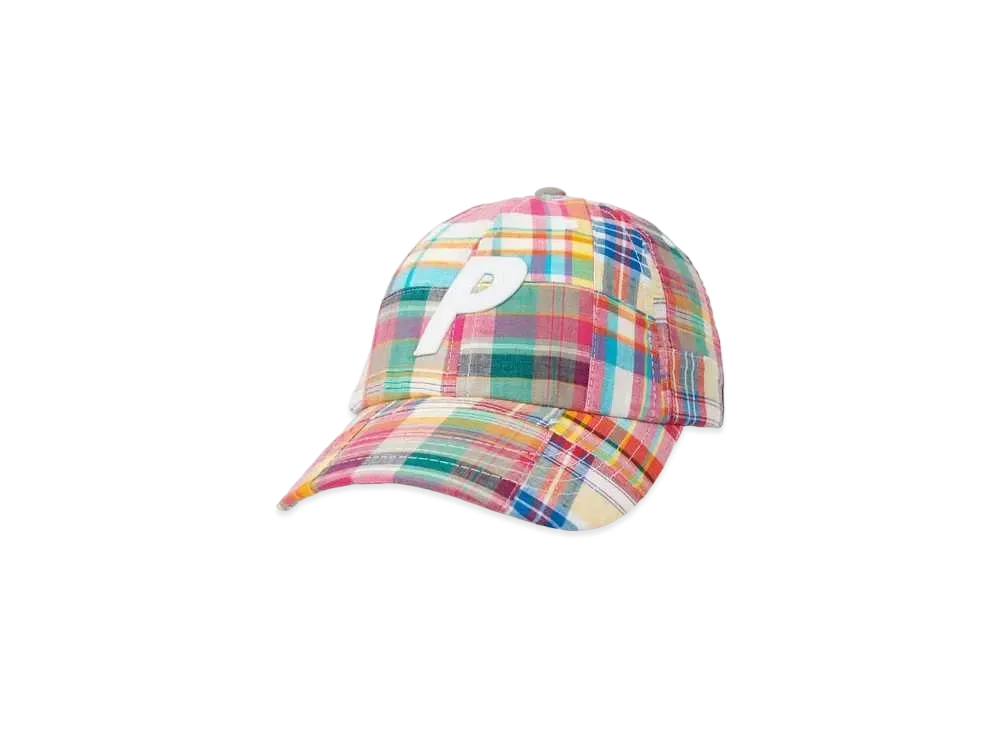 PALACE Poplin P 6-Panel "Pink Madras"