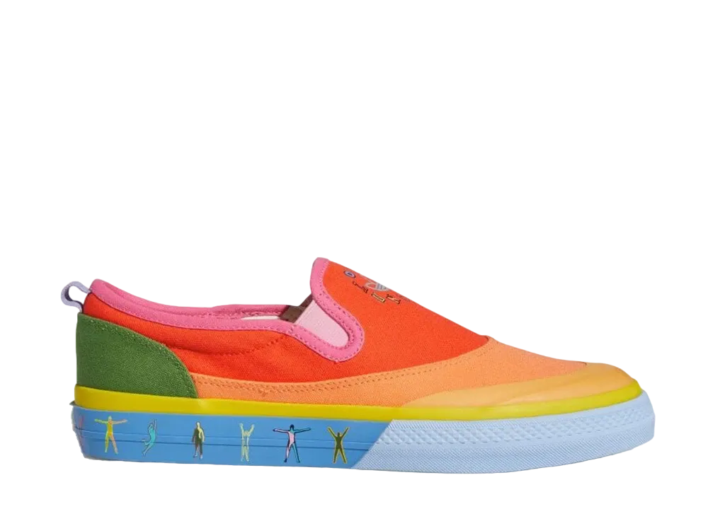 adidas "PRIDE COLLECTION 2021" NIZZA SLIP-ON
