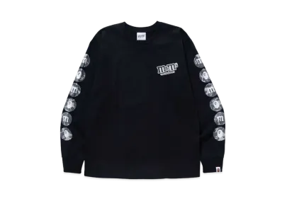A BATHING APE / M&M’STM MONOTONE LONG SLEEVE TEE MENS "Monotone"