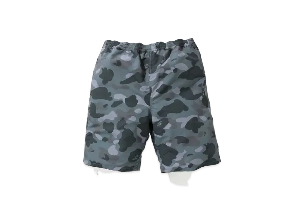 A BATHING APE COLOR CAMO REVERSIBLE SHORTS "Grey"