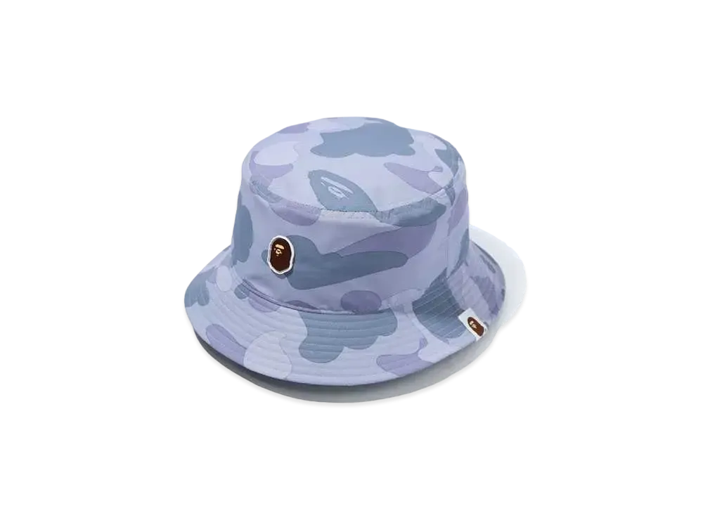 A BATHING APE COLOR CAMO BUCKET HAT "Purple"