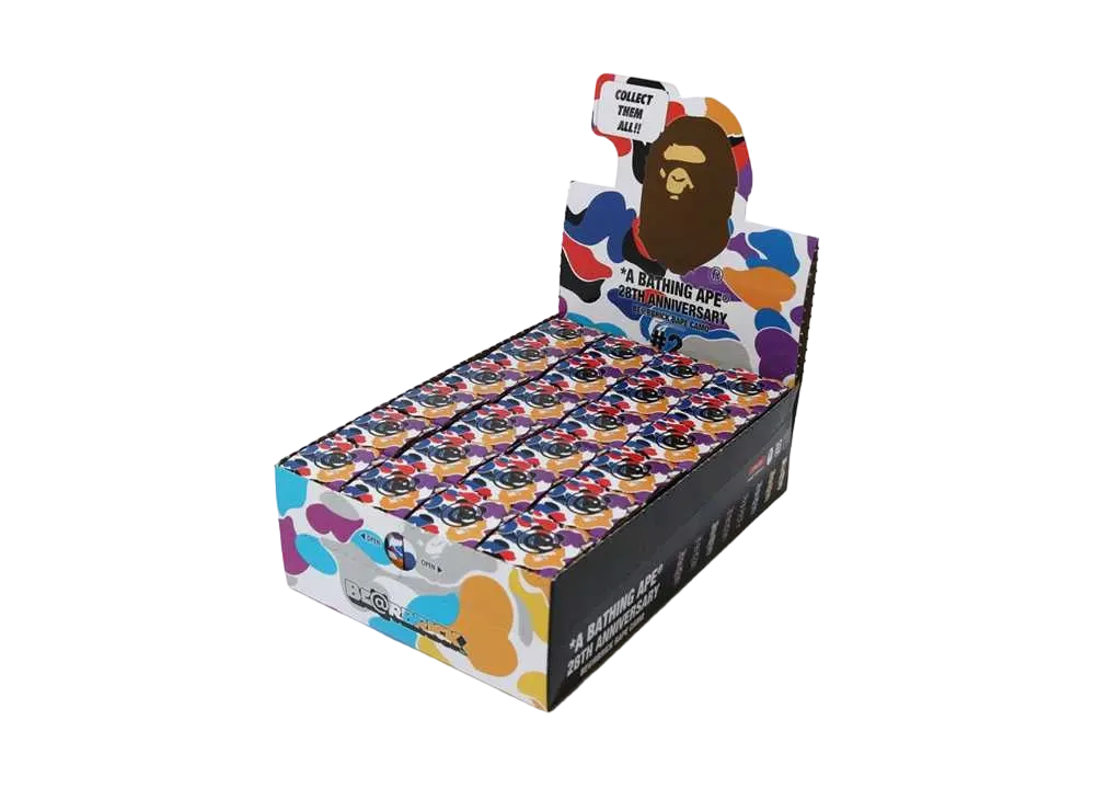 Bearbrick A BATHING APE 28TH ANNIVERSARY BAPE CAMO 100% 24BOX #2