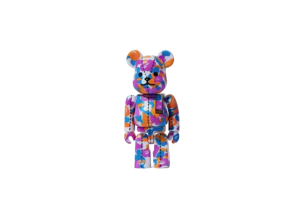Bearbrick A BATHING APE 28TH ANNIVERSARY BAPE CAMO 100% #2