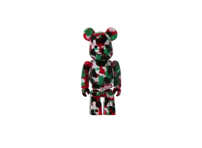 Bearbrick A BATHING APE 28TH ANNIVERSARY BAPE CAMO 100% #2
