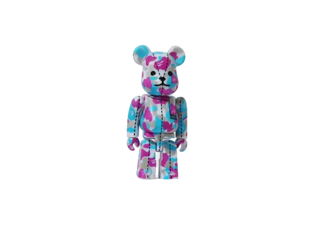 Bearbrick A BATHING APE 28TH ANNIVERSARY BAPE CAMO 100% #2