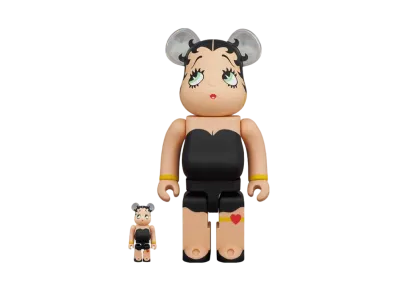 Bearbrick Betty Boop(TM) BLACK Ver. 100% & 400%
