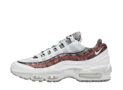 Nike Air Max 95 "White/Photon Dust/Bright Crimson"