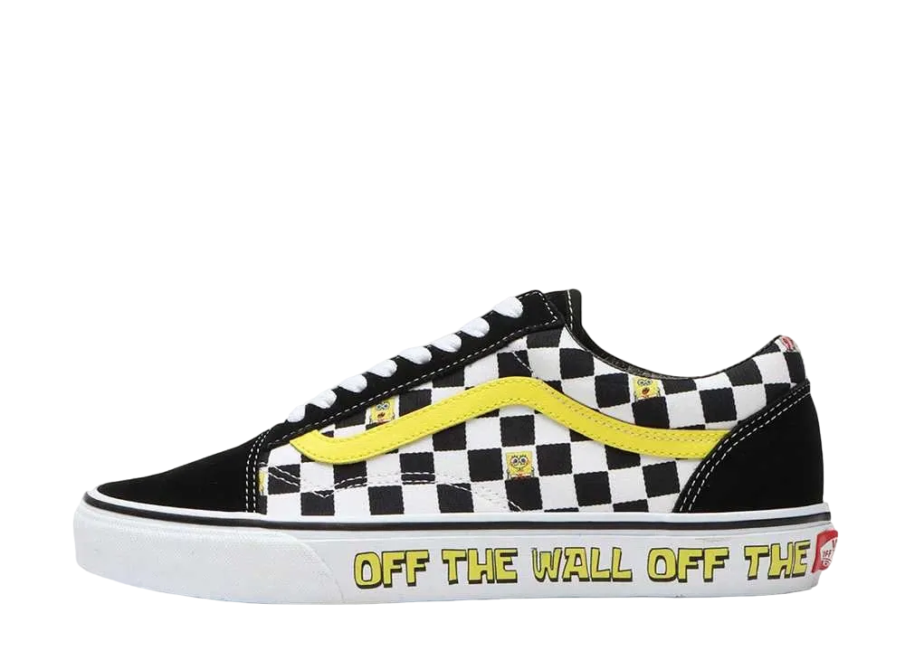 SpongeBob × Vans Old Skool Square Pants "Off The Wall"