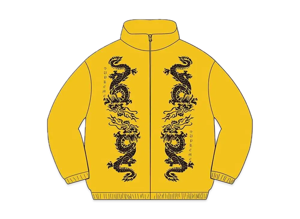 Supreme Dragon Track Jacket "Yellow"