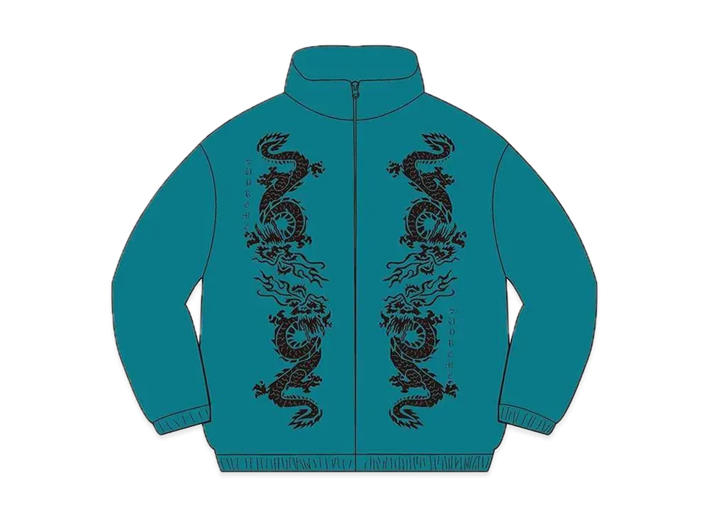 Supreme Dragon Track Jacket "Teal"