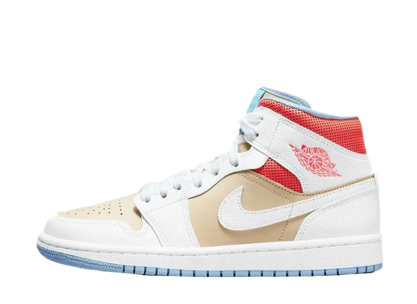 ナイキ ウィメンズ エアジョーダン1 ミッド SE "セサミ"