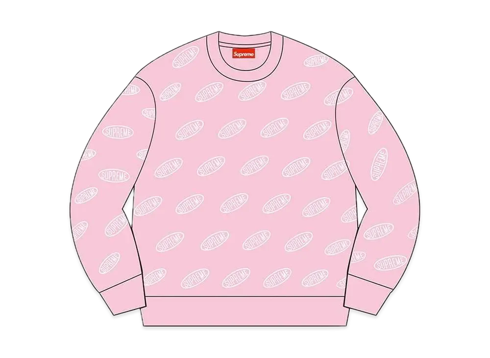 Supreme Liner Crewneck "Light Pink"