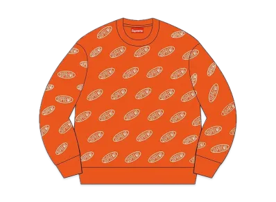 Supreme Liner Crewneck "Orange"