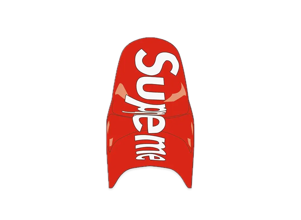 シュプリーム ヴィトラ パントン チェア クラシック "レッド"