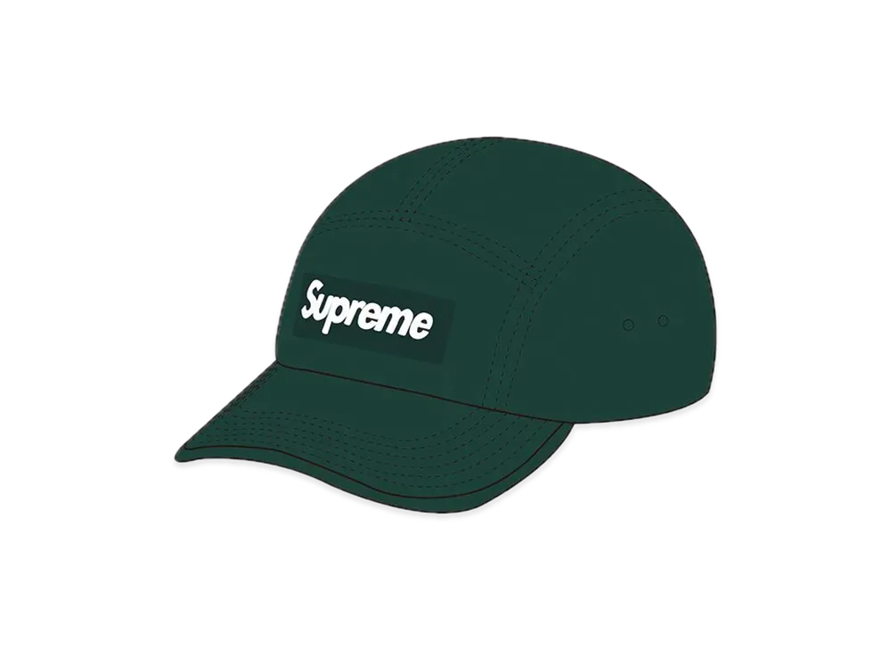 Supreme Leather Camp Cap "Green"