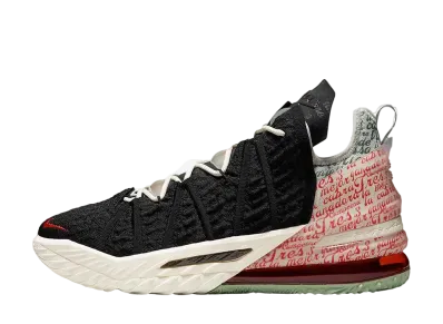 Nike LeBron 18 "Black/University Red"