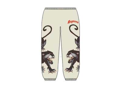 Supreme Panther Sweatpant "Natural"