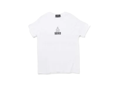 NEIGHBORHOOD WIND AND SEA NHWDS-1 / C-TEE . SS "White"