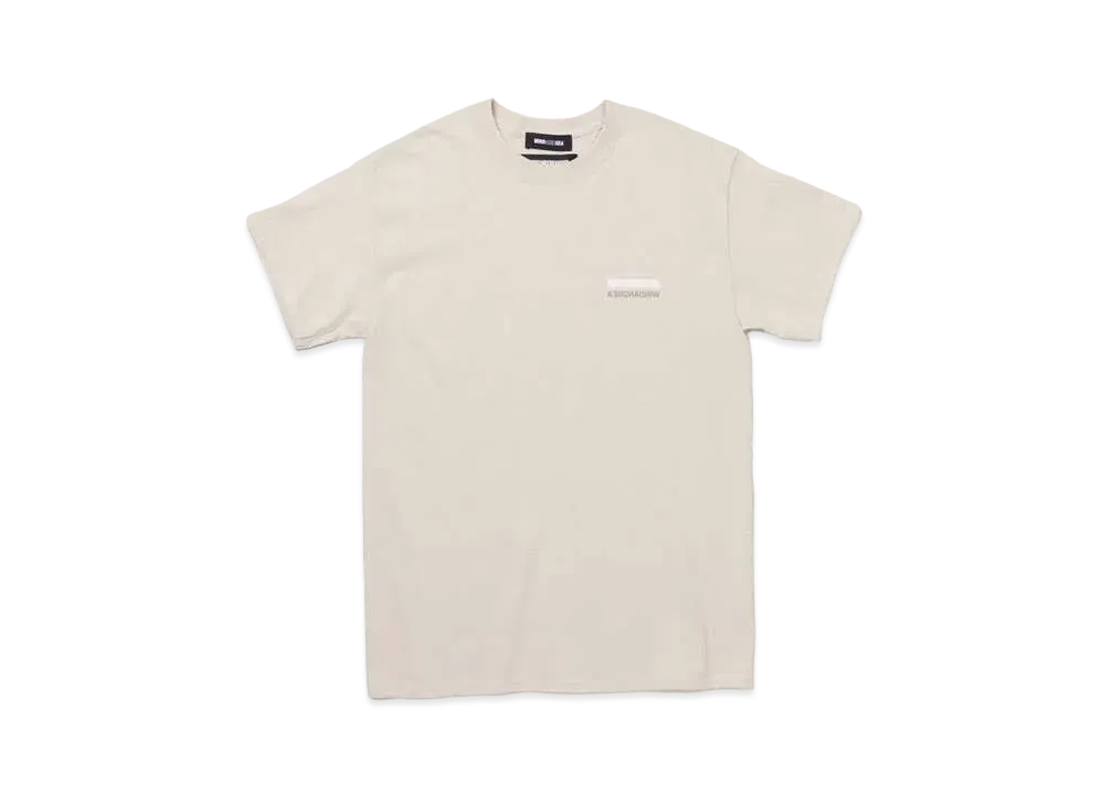 NEIGHBORHOOD WIND AND SEA NHWDS-2 / C-TEE . SS "Beige"