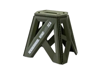 NEIGHBORHOOD WIND AND SEA NHWDS / P-STEPSTOOL "Olive"