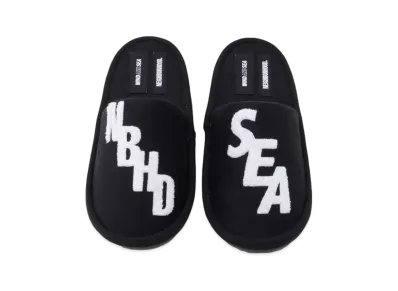 NEIGHBORHOOD WIND AND SEA NHWDS / C-SLIPPER "Black"