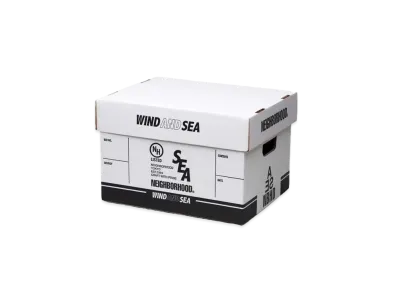 NEIGHBORHOOD WIND AND SEA NHWDS / P-STORAGE BOX "White"