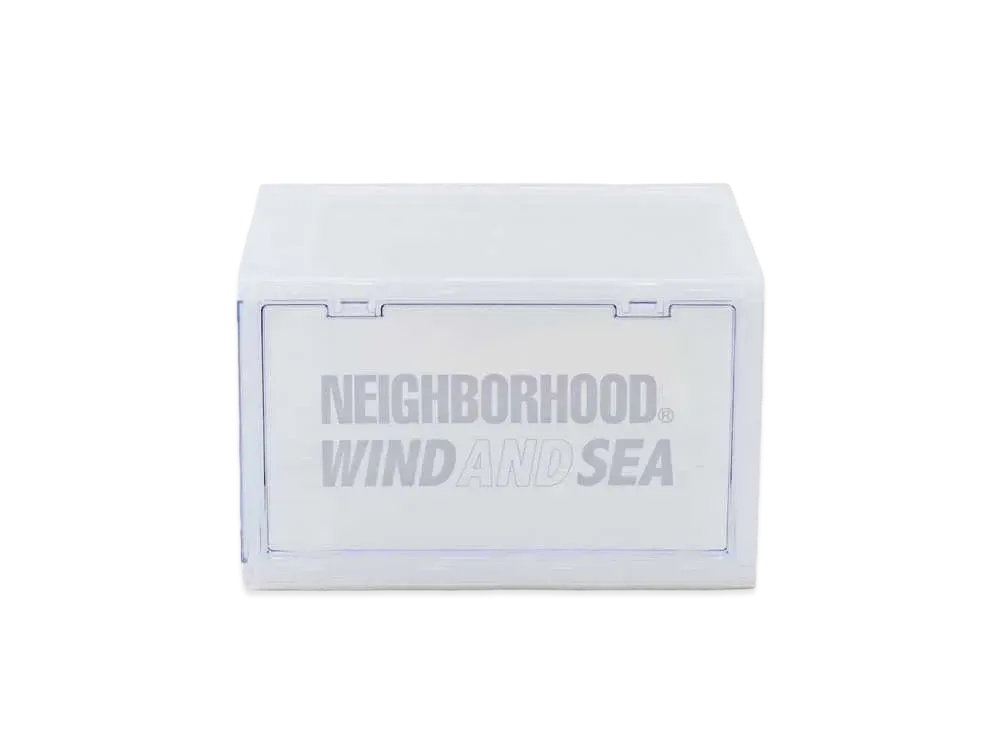 NEIGHBORHOOD WIND AND SEA NHWDS / P-SNEAKER STORAGE "Clear"