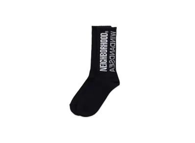 NEIGHBORHOOD WIND AND SEA NHWDS / CA-SOCKS "Black"