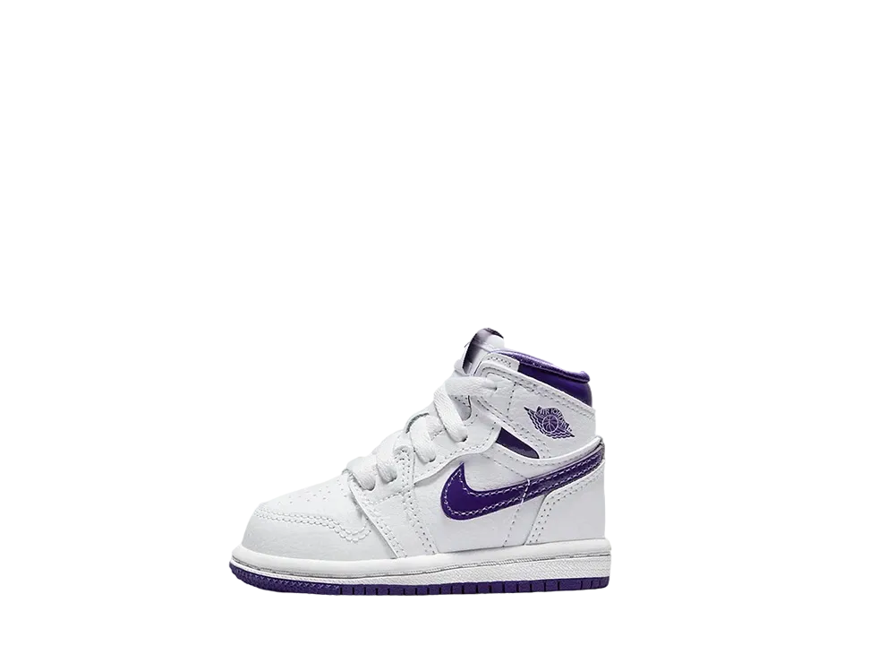 ナイキ TD エアジョーダン1 ハイ OG "コートパープル"(キッズ)